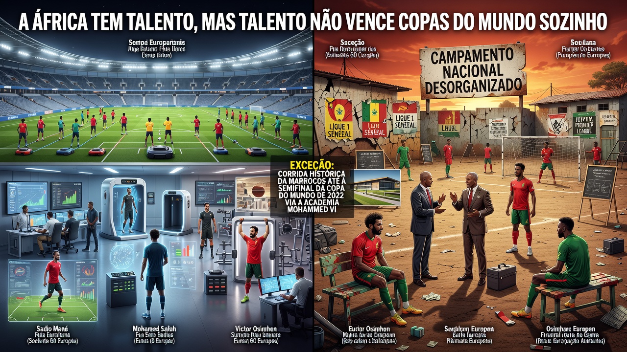 A África Tem Talento, Mas Talento Não Vence Copas do Mundo Sozinho